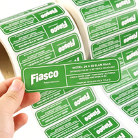 Étiquettes autocollantes personnalisées de haute qualité, en rouleau, imperméables, en PP, anti-contrefaçon, pour emballages agricoles, imprimées avec logo CMYK