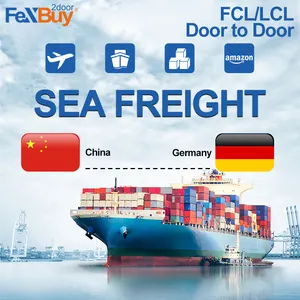 Envío marítimo DDU DDP, envío desde China a Alemania, Francia, Italia, contenedor
