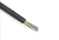 Câble souple en caoutchouc VDE H05RN-F moyenne tension 300V/500V, 2/3 conducteurs en cuivre nu, étanche, robuste, pour alimentation en vrac