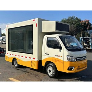 FOTON Mobile LED Van Advertising Truck 4x2 Led Display Van Mounted on Truck for Sale - Product Image 3