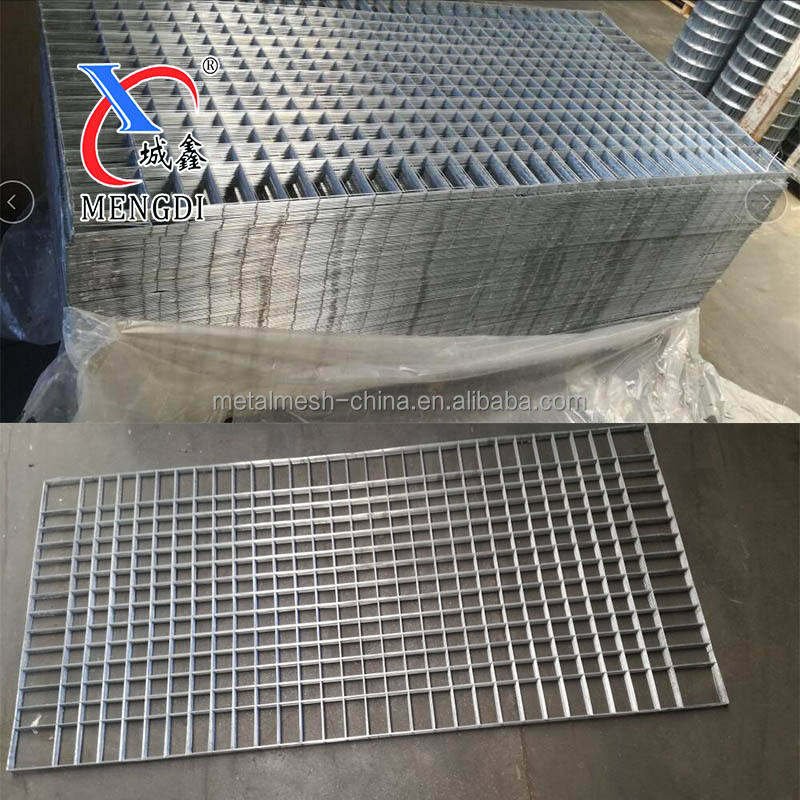 Galvanized Welded Wire Mesh Fence Panel 6 Gauge for Construction with ...