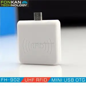 50cm 915MHz FONKAN 수동 UHF RFID USB OTG 안드로이드 핸드 헬드 모바일 리더 작가