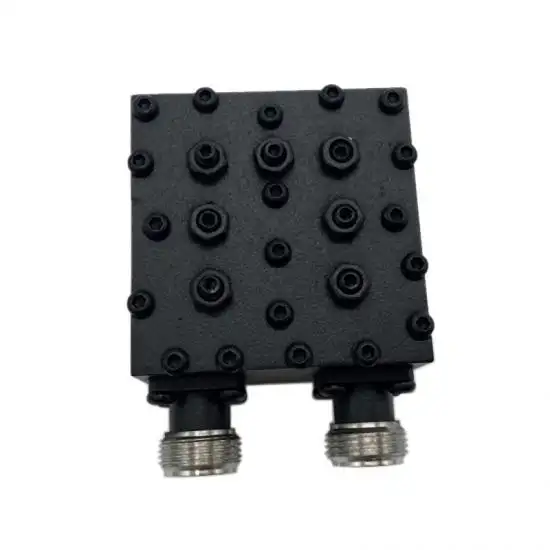 Faible filtre à cavité passive RF VSWR 30W 863-873MHz avec connecteurs N utilisés pour IBS
