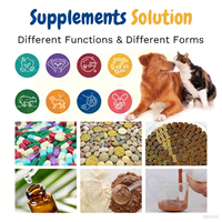Poudre de cognition personnalisée Complément alimentaire sec pour animaux de compagnie pour la santé du cerveau et la mémoire Relaxation