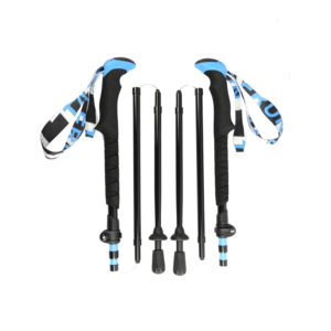 Ultralight 3K karbon Fiber teleskopik <span class=keywords><strong>Nordic</strong></span> yürüyüş yürüyüş çubukları ayarlanabilir yürüyüş koşu yürüyüş sopaları EVA kolu ile - Product Image 6