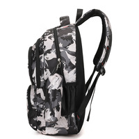 Sac à dos grande capacité pour garçons et filles, sac à dos de voyage camouflage à double bandoulière