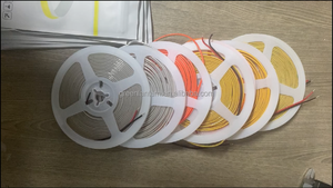 Strisce LED COB Ultra Sottili da 3mm 5mm 24V ad Alto CRI 400 LED/M, Nastro Luminoso Flessibile Tagliabile 5m, Mini Strisce LED COB Super Luminose - Product Image 4