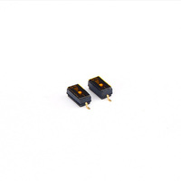 Interrupteur DIP SPST 1 position SMD SMT, pas de broche 1,27 mm, certifié RoHS, alliage de cuivre plaqué or, 24 VDC, 25 mA, 2000 cycles
