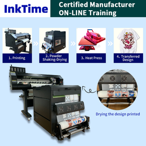 Presse à chaud pour impression de t-shirts 60 cm I3200, machine d'impression à plat automatique InkTime pour films PET et estampage à chaud sur tissu - Product Image 6