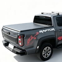 Couverture de benne souple en vinyle pliable en trois parties Benext, verrouillable et étanche pour Dmax BT-50 Triton L200 Colorado Amarok MAXUS T60 T70 pour Revo