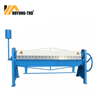 Machine à plier manuelle WS-1.5*1300 pour la fabrication de conduits, épaisseur de pliage 0,3-1,5 mm, traite l'acier inoxydable et l'aluminium