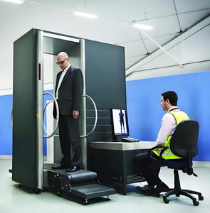 Smiths algılama B-SCAN 16HR-FB sistemi B-SCAN | İletim x-ray insanlar tarama