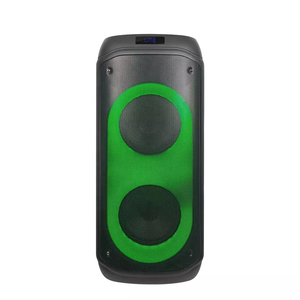 <span class=keywords><strong>Altavoz</strong></span> de <span class=keywords><strong>Torre</strong></span> de Sonido <span class=keywords><strong>Bluetooth</strong></span> NDR-810 Dual de 8 Pulgadas de Alta Potencia para Fiestas con Batería Recargable, Caja de Madera, 100 W - Product Image 3