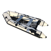 Bateau pneumatique de pêche et de navigation à rames CE RIB de 3,3 m, coque en V profond avec plancher pneumatique, PVC de 0,9 mm/1,2 mm ou Hypalon Orca, à vendre