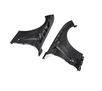 Garde-boue latéraux en fibre de carbone style GTD, accessoires de garde-boue extérieur pour Ford Mustang Ecoboost GT 2018-2023