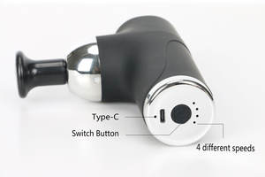 Para Luyao Hot Super Small <span class=keywords><strong>Mini</strong></span> Portable Fascial Gun Masajeador Aplicación corporal Vibración Fascia Instrumento - Product Image 2