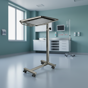Surgical Instrument <strong>Trolley</strong> with One Shelf Medical Equipment Operating <strong>Dressing</strong> <strong>Trolley</strong> Stainless Steel Cart for Hospital - Product Image 2