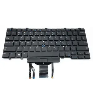 Chính Hãng Mới Chính Hãng Cho Dell Latitude 5490 7490 5495 Bàn Phím Bố Trí Máy Tính Xách Tay Hoa Kỳ Có Đèn Nền 4VMV0 04VMV0