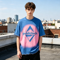 T-shirt unisexe tendance 2026 en coton 100 % avec impression graphique personnalisée, col rond, lettres imprimées numériquement, style streetwear vieilli pour homme