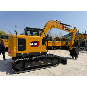 Nouvelle pelle sur chenilles de 7,5 tonnes SY75C 2026 – Mini-excavatrice fiable pour routes et travaux de construction - Product Image 4
