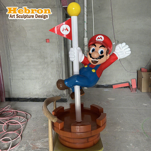 Figuras <span class=keywords><strong>de</strong></span> acción <span class=keywords><strong>de</strong></span> <span class=keywords><strong>Mario</strong></span> <span class=keywords><strong>Bros</strong></span> <span class=keywords><strong>de</strong></span> tamaño real personalizadas, escultura decorativa <span class=keywords><strong>de</strong></span> <span class=keywords><strong>Mario</strong></span>, personaje <span class=keywords><strong>de</strong></span> dibujos animados para centros comerciales al aire libre. - Product Image 1