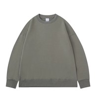 Sweat-shirt à capuche en molleton de coton pur 400 GSM pour homme, coupe ample, style vintage, 8 couleurs, vêtement décontracté, personnalisable OEM ODM
