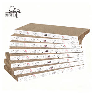 Graffio per gatti confezione da 3 pezzi da assemblare in cartone addensato carta da graffio reversibile per gatti - Product Image 3