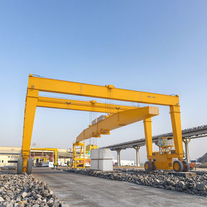 الشركات المصنعة الإطارات المطاطية 5-60 طن تصنيف قدرة التحميل 10 متر ماكس رفع ارتفاع والعتاد تحمل - Product Image 1