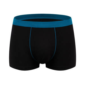 Bóxer de algodón sólido para hombre, ropa interior cómoda y transpirable, personalizada, superelástica - Product Image 2