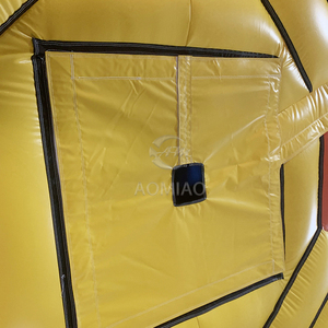 ODM Inflatable cầu chì quét khóa học meltdown cuối cùng người đàn ông đứng trò chơi Bouncer WIPEOUT Trampoline công viên phiêu lưu thể thao công viên PVC - Product Image 2