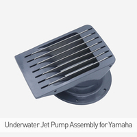 Ensemble de propulsion par pompe à jet sous-marine hors-bord avec options d'arbre long et court, compatible avec le moteur hors-bord Yamaha 40 CV