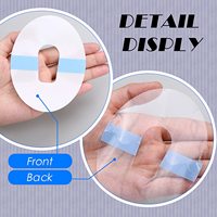 Haute qualité OEM taille ou paquet étanche PU Film respirant hypoallergénique diabétique capteur autocollant CGM autocollant Patch