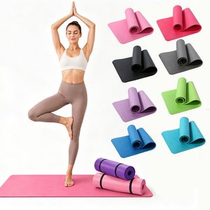 Tapis <span class=keywords><strong>de</strong></span> <span class=keywords><strong>yoga</strong></span> NBR personnalisé, tapis <span class=keywords><strong>de</strong></span> <span class=keywords><strong>yoga</strong></span> NBR extra épais pour la remise en forme à domicile, le Pilates et l'entraînement au <span class=keywords><strong>yoga</strong></span> - Product Image 1
