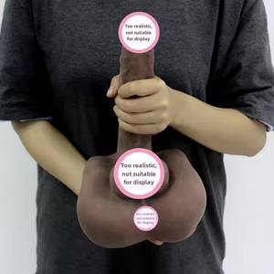 Adult <span class=keywords><strong>Toy</strong></span> <span class=keywords><strong>Sext</strong></span> für Männer Weiches Silikon und TPE G-Punkt-förmiger Dildo mit Saugnapf für Frauen - Product Image 6