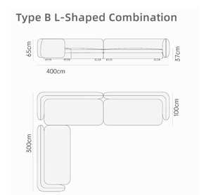 Sofá de Tela Curvo Grande de Estilo Minimalista Italiano, Modelo Pétalo, para Sala de Estar, Villa o Apartamento - Product Image 4