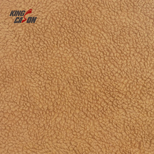 Fabricant Kingcason Vente en gros Nouveaux modèles de tissus Sherpa et <span class=keywords><strong>polaire</strong></span> 100 polyester collés durables pour veste - Product Image 5
