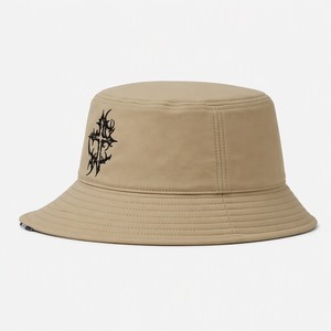 Chapeau Bob Personnalisé en Coton et Lin Brodé Plat avec Logo, Réglable, Imperméable, pour Hommes et Femmes, Idéal pour l'Extérieur et la Protection Solaire - Product Image 4
