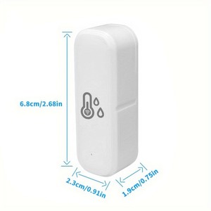 Capteur d'humidité et de température intelligent Tuya <span class=keywords><strong>WiFi</strong></span> avec application de surveillance à distance pour la maison connectée et l'assistant de vie intelligente - Product Image 2