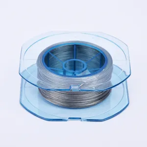SJ High Quality Nylon-Coated Wire Leader For Ocean Beach River Fishing Stainless Steel With Sleeve-for Stream Fishing Lines