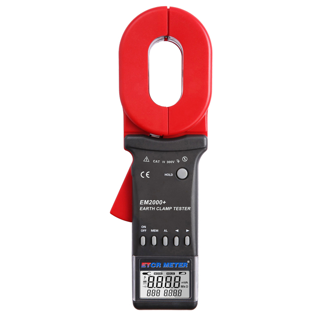 ETCR EM2000+ Clamp on Ground Resistance Tester Clampon Earth Resistance Meter