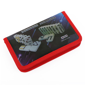 28Pcs Thiết Lập Đôi 6 Jumbo Giải Đấu Chuyên Nghiệp <span class=keywords><strong>Domino</strong></span> Kích Thước Khối Nhựa <span class=keywords><strong>Domino</strong></span> <span class=keywords><strong>Set</strong></span> Với Dây Kéo Túi - Product Image 3