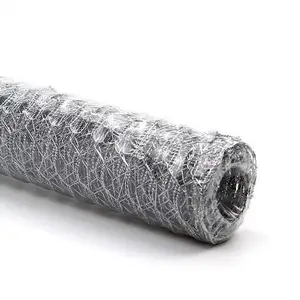 Hot Sale Galvanized 60 80mm Steel Cheap Chicken Netting 1/2" Pvc Coated Hexagonal Wire Mesh Fence Farm Triple Twist