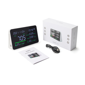 Medidor Digital 6 en 1 de CO2/<span class=keywords><strong>HCHO</strong></span>/TVOC/TEMP/Humedad, Mini Detector de Dióxido de Carbono, Analizador de Gases, Monitor Automotriz - Product Image 6