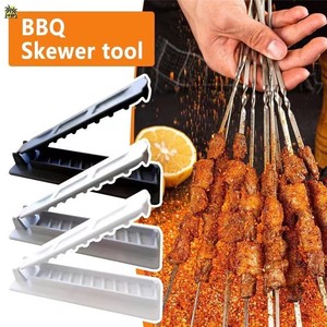Brochetas Largas Reutilizables de Acero Inoxidable, para Kebab, Camping, Barbacoa, Portátiles, Resistentes al Calor - Product Image 3