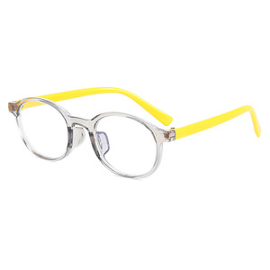 Childrens Anti Blue Light Glasses Silicone <b>Frame</b> Pc Lens Unisex Reading Glasses 8905 - Product Image 1