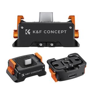 ฐานอะแดปเตอร์ชาร์จ K&F Concept สำหรับ Pocket 3, แท่นชาร์จแบบตั้งโต๊ะ Type-C รองรับมาตรฐาน Arca-Swiss อะแดปเตอร์ชาร์จ K&F Concept - Product Image 1