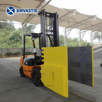 Pince à cartons XMVASTIE ISO 2 pour chariot élévateur 15-23T, outil de manutention de réfrigérateurs sans palette, durable, professionnel, personnalisé, métallique, industriel