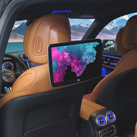 Sistema de Entretenimiento para Asientos Traseros de 13.3 Pulgadas y 4K, Reproductor Multimedia, Pantalla para Reposacabezas de Coche para Mercedes-Benz Clase E, C, S, V, GLC, GLE, GLS