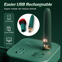 Bullet Vibrator 10 Modi Klitoris G-Punkt Stimulator Anal-Massagegerät Flirt-Vibration Weiblicher Masturbator USB Wiederaufladbar 100%