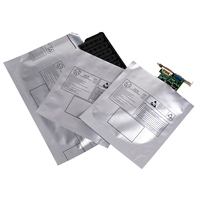 Logo Printed Anti-Static Vacuum Pouch ESD Aluminum Foil Static Protective Packaging for Electronic Modules